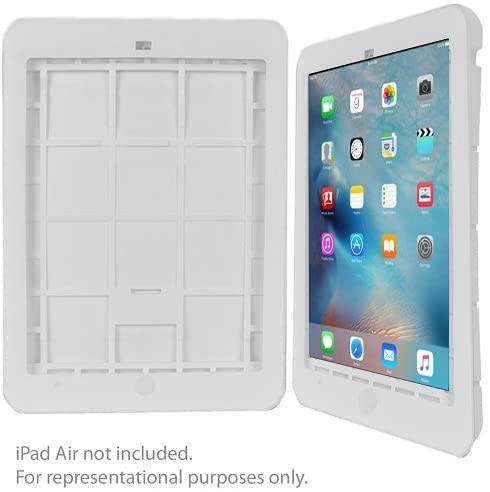 INLAND Proht iPad Air iPad 5 Defense Drop Protection Silicone Case - White