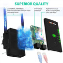 OptiCover WiFi Extender WPS Internet Signal Booster Repeater 2.4GHz 300 Mbps