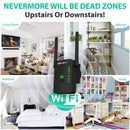 OptiCover WiFi Extender WPS Internet Signal Booster Repeater 2.4GHz 300 Mbps