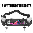 UNIVERSAL RUNNING BELT W/ WATER SLOTS & PHONE POCKET WATER RESISTANT