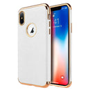 APPLE IPHONE X / XS - LUXMO LUXURY SAFFIANO TPU CASE