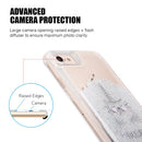 IPHONE SE (2020) /8/7/6 WATERFALL LIQUID SPARKLING QUICKSAND CASE-PINK FLOWER