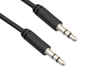 SimplyASP Tech 50ft 3.5mm Stereo Male to Male Audio Cable Slim Type