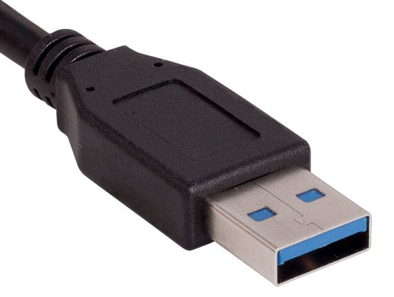 SimplyASP Tech 1m USB 3.1 Gen 2 A Male to C Male Cable 10G 3A, Black