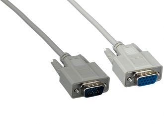SimplyASP Tech 6ft VGA HD15 M/F14C Monitor Extension Cable